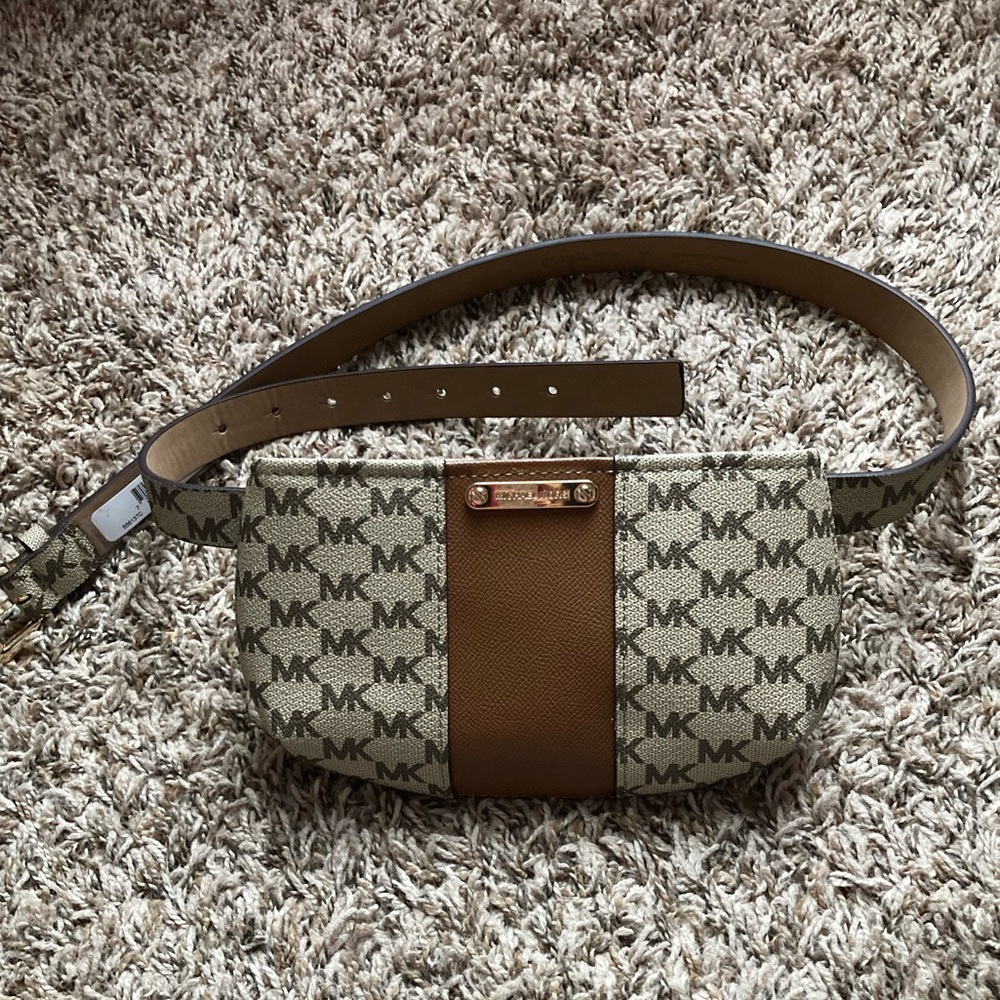 Michael Kors monogram belt bag